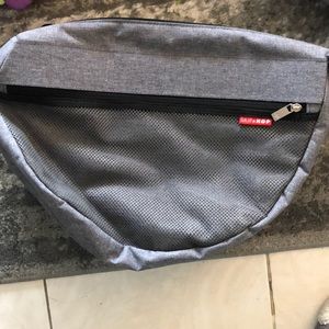 Skiphop diaper stroller bag grey excellent